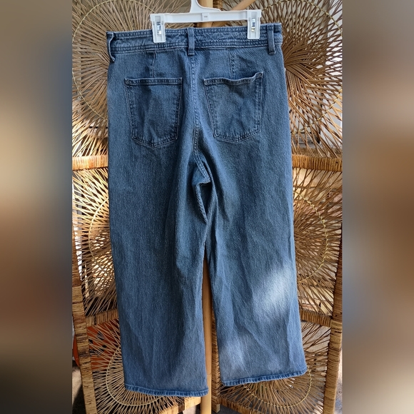 Universal Thread Women's Wide Legged Blue Jeans_12R - Picture 5 of 6